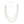 Necklace Silver Triple Chain Link Set for Women