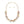 Chain Polished Multi Tone Oval Link Long Necklace