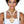 Cream Pearl Gold Palm Leaf Pendant Necklace