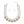 Layered Matte Gold Chunky Vintage Pearl Necklace