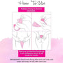 Panty Black Medium Butterfly Thong for Women