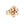 Cocktail Ring Gold Ball Cluster Ring for Women