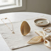 XL Matte Gold Irregular Oval Statement Ring