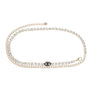 Rhinestone Belt Gold Evil Eye Chain Belt for Women