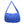 ZPB Sorority Large Blue Ivory Quilted Shoulder Bag
