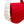 DST Sorority Large Red Ivory Quilted Shoulder Bag