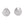 Hoop White Gold Small Basket Earrings for Women