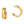 Hoop 14K Gold Small Solid Metal Earrings for Women