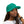 Green Sherpa Baseball Hat for Women