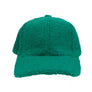 Green Sherpa Baseball Hat for Women