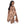 Kimono Ruana Acrylic Camel Flower Knit For Women