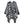 Kimono Cardigan Poly Black Zebra Knit for Women