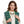 Silver Threaded Luxe High Quality Tweed Green Vest