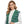 Silver Threaded Luxe High Quality Tweed Green Vest