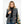Silver Threaded Luxe Tweed Black Vest