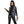 Silver Threaded Luxe Tweed Black Vest
