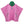 AKA Sorority Quilted Puffer Pink and Green Poncho