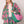 AKA Sorority Houndstooth Knit Pink Green Cardigan