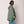 AKA Sorority Checkered Knit Pink and Green Cape