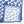ZPB Sorority Kimono Blue White Block Print Women