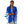 Ruana Blue and White Stripe for Women