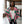 AKA Pink and Green Stripe Fringe Cocoon Top