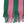 AKA Pink and Green Stripe Fringe Cocoon Top