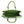 Tote Green Luxe Monogram Structured Satchel Bag