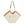 Tote Beige Diamond Plaid Geometric Shoulder Bag