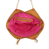 Tote Beige Diamond Plaid Geometric Shoulder Bag