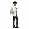 Moto Backpack Light Distressed Denim Handbag