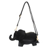 Bag Black Elephant Crossbody Clutch for Women