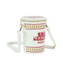 Crossbody White Cup Noodles Shaped Clutch Bag