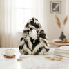 Shoulder Bag Cream and Black Fur Street Chic Purse