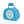Blue Rotary Phone AUX Bag
