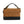 Top Handle Bag Brown Suede and Black Flap Purse
