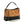 Shoulder Bag Brown Suede and Black Two Tone Purse