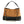 Shoulder Bag Brown Suede and Black Two Tone Purse