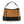 Shoulder Bag Brown Suede and Black Two Tone Purse