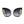 Sunglasses Vintage Green Crystal Cat Eye Eyewear