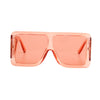 Orange Side Arm Sunglasses
