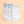 Sunglasses Blue Rectangle Rhinestone Fringe