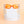 Sunglasses Orange Rectangle Rhinestone Fringe