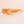 Sunglasses Orange Rectangle Rhinestone Fringe
