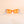 Sunglasses Orange Rectangle Rhinestone Fringe
