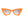 Sunglasses Orange Retro Cat Eye Gold Bar Eyewear