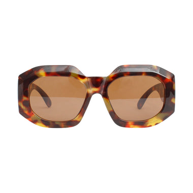 Sunglasses Tortoiseshell Oversized Geo Eyewear