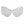 Sunglasses Butterfly Mask Silver Eyewear for Women