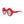 Sunglasses Red Round Retro Eyewear for Women