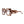 BLB Glasses Square Pink Tort Wide Edge Eyewear